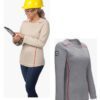 Discover the ultimate in safety and comfort with the Lakeland LSCWAT Women's High Performance FR Long Sleeve Knit Crew T-Shirt. Get your perfect fit now!
