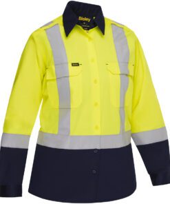 Bisley® - 312W6367H Class 2 Women's Vented Long Sleeve Button Down