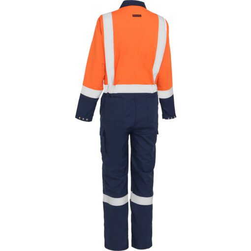 Bisley® - 385WFRHC - AR/FR Women's Ripstop Coverall with Navy Bottom - Image 4