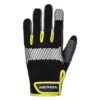A770 - PW3 Mechanic 80 Reflective Utility Glove Black/Yellow