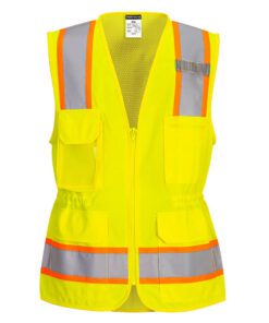 Portwest US392 – Hi-Vis Women’s Executive Vest – Yellow