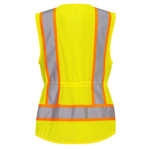 Portwest US392 - Hi-Vis Women's Executive Vest - Yellow - Image 3