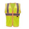 GSS Safety 7805 Class 2 Two Tone Ladies Vest - Lime