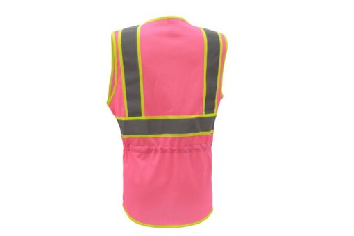 GSS Safety 7806 Pink Two Tone Ladies Vest - Image 5