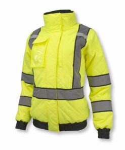 Radians SJ930-3 Women's Class 3 Quilted Bomber Jacket