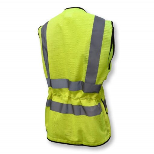 Radians SV59W Ladies Hi Vis Class 2 Heavy Duty Safety Vest, Surveyor Style Hi Vis Lime Green or Hi Vis Orange - Image 4