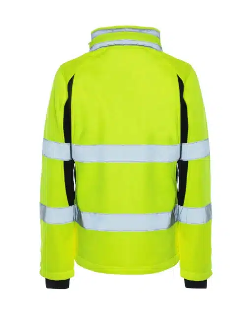 Utility Pro - UHV668 HiVis Women's Full Zip Soft Shell Jacket - Image 4